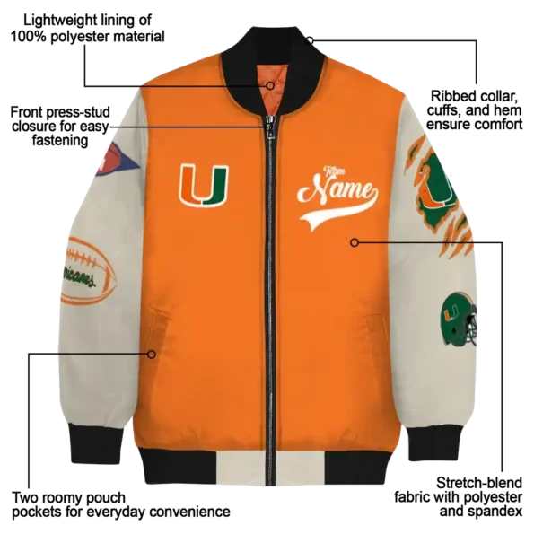Miami20Hurricanes20NCAAZone Jacket 5 Bomber 2.webp