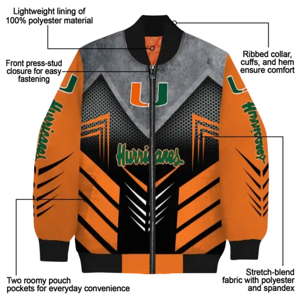 Miami20Hurricanes20NCAAZone Jacket 5 Bomber 3.webp