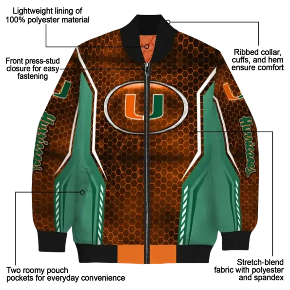 Miami20Hurricanes20NCAAZone Jacket 5 Bomber 9.webp