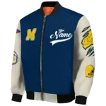 Michigan20Wolverines20NCAAZone Jacket 1 Bomber 2.webp