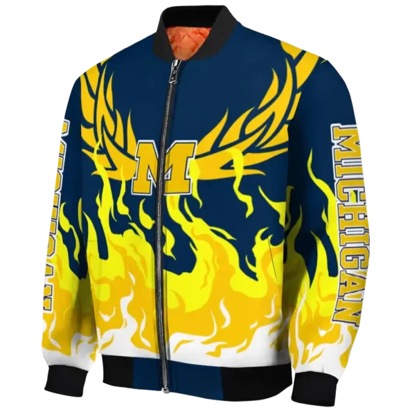 Michigan20Wolverines20NCAAZone Jacket 1 Bomber 7.webp