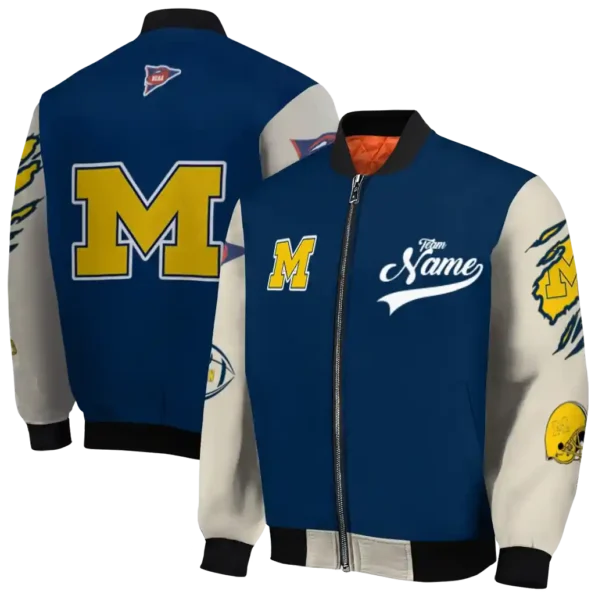Michigan20Wolverines20NCAAZone Jacket 2 Bomber 2.webp