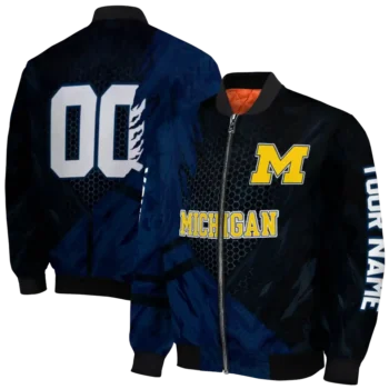 Michigan20Wolverines20NCAAZone Jacket 2 Bomber 5.webp