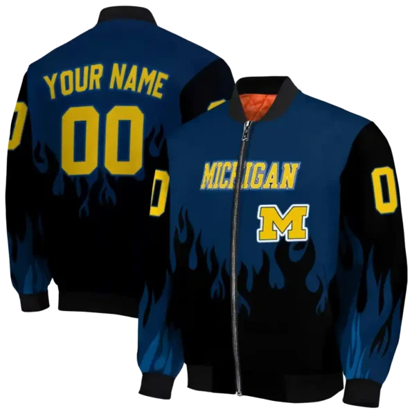Michigan20Wolverines20NCAAZone Jacket 2 Bomber.webp