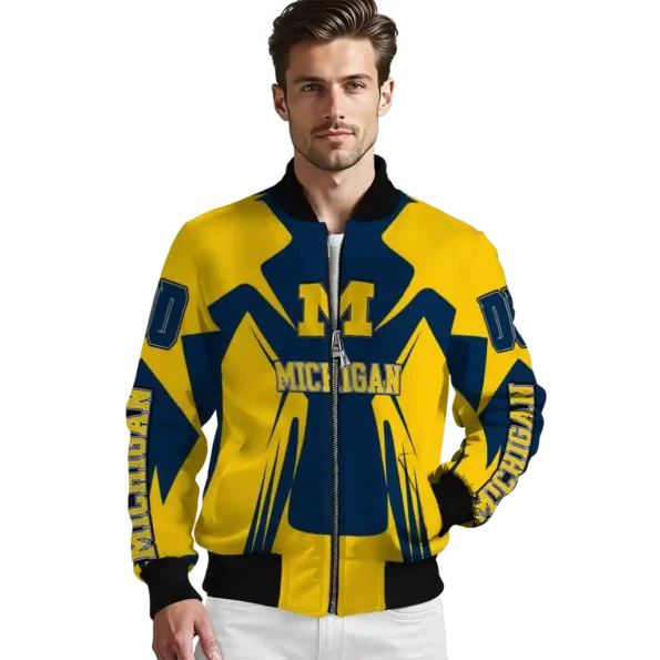 Michigan20Wolverines20NCAAZone Jacket 3 Bomber 1.webp
