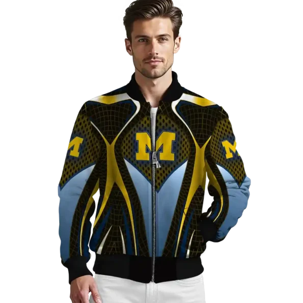 Michigan20Wolverines20NCAAZone Jacket 3 Bomber 10.webp