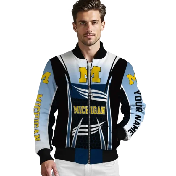 Michigan20Wolverines20NCAAZone Jacket 3 Bomber 13.webp