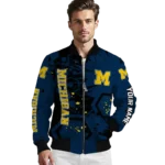 Michigan20Wolverines20NCAAZone Jacket 1 Bomber 14.webp