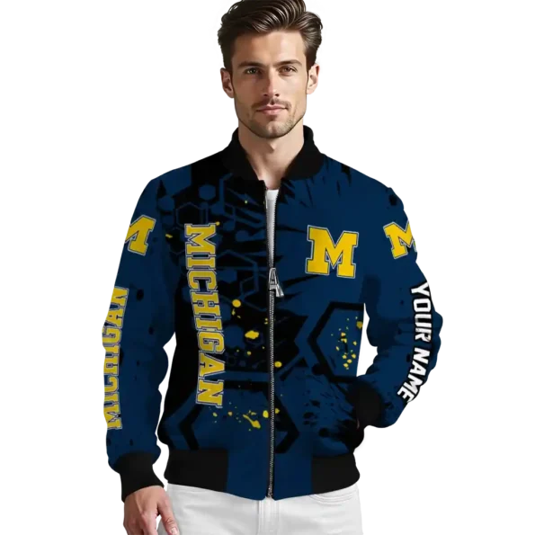 Michigan20Wolverines20NCAAZone Jacket 3 Bomber 14.webp