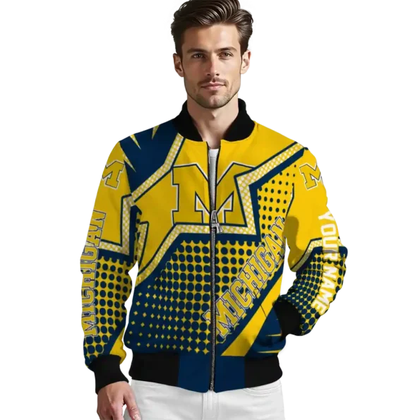 Michigan20Wolverines20NCAAZone Jacket 3 Bomber 18.webp
