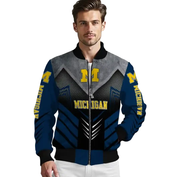 Michigan20Wolverines20NCAAZone Jacket 3 Bomber 3.webp