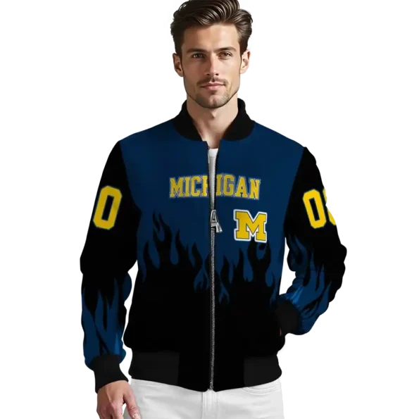 Michigan20Wolverines20NCAAZone Jacket 3 Bomber.webp
