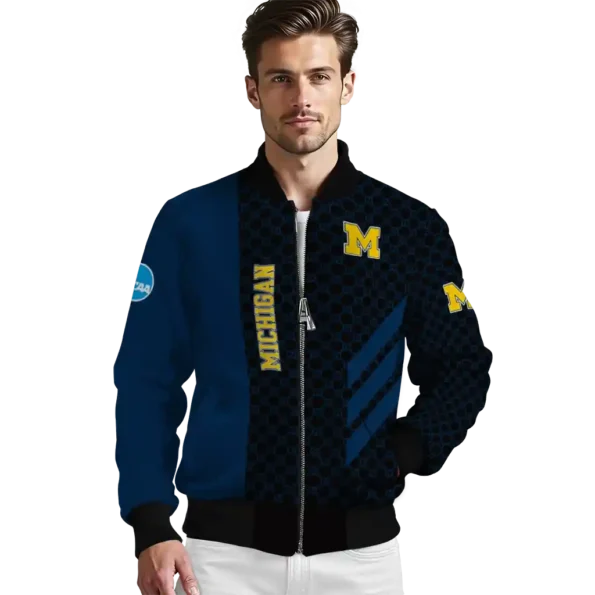 Michigan20Wolverines20NCAAZone Jacket 3 Bomber 6.webp