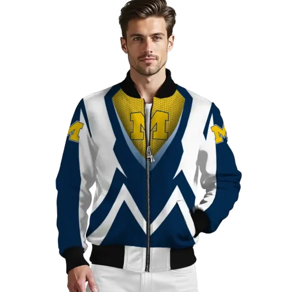 Michigan20Wolverines20NCAAZone Jacket 3 Bomber 8.webp