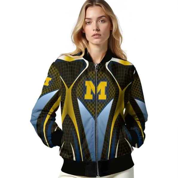 Michigan20Wolverines20NCAAZone Jacket 4 Bomber 10.webp