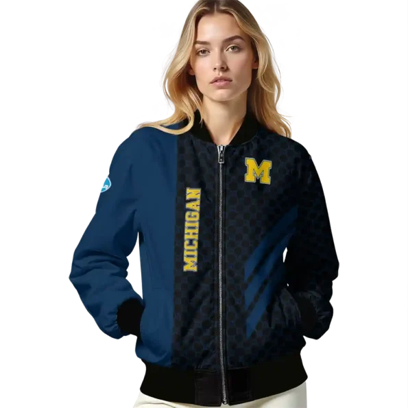 Michigan20Wolverines20NCAAZone Jacket 4 Bomber 6.webp