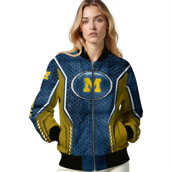 Michigan20Wolverines20NCAAZone Jacket 4 Bomber 9.webp