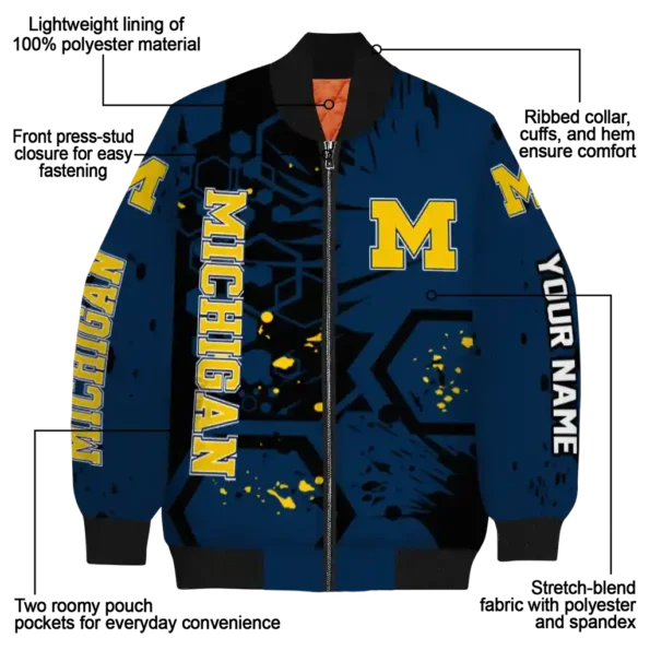 Michigan20Wolverines20NCAAZone Jacket 5 Bomber 14.webp