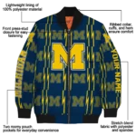 Michigan20Wolverines20NCAAZone Jacket 1 Bomber 15.webp