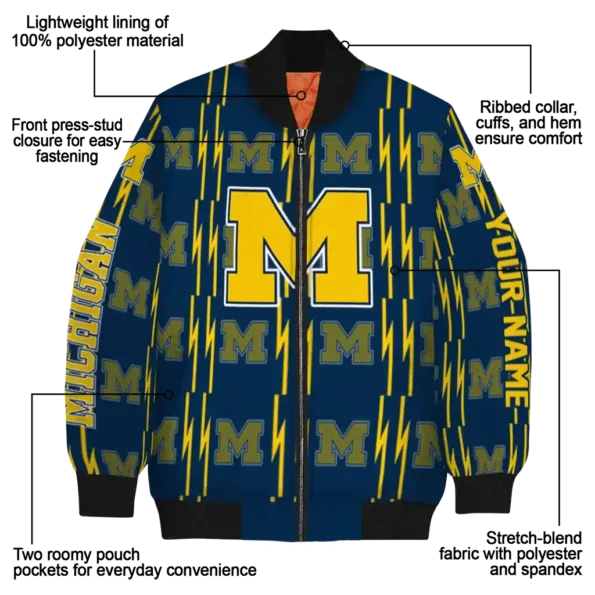 Michigan20Wolverines20NCAAZone Jacket 5 Bomber 15.webp