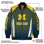 Michigan20Wolverines20NCAAZone Jacket 1 Bomber 16.webp