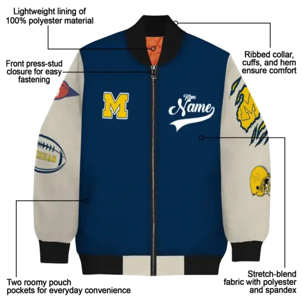 Michigan20Wolverines20NCAAZone Jacket 5 Bomber 2.webp