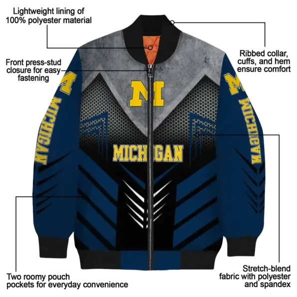 Michigan20Wolverines20NCAAZone Jacket 5 Bomber 3.webp