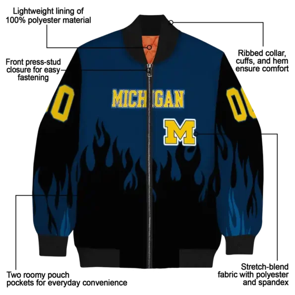 Michigan20Wolverines20NCAAZone Jacket 5 Bomber.webp