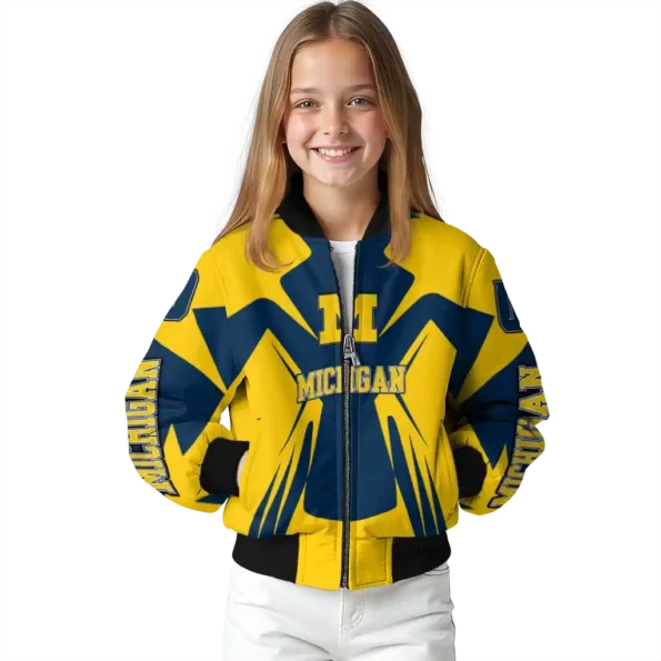 Michigan20Wolverines20NCAAZone Jacket 7 Bomber 1.webp