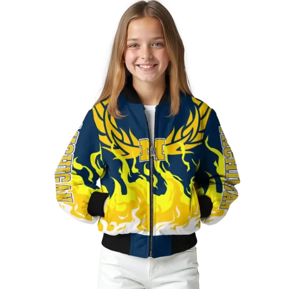Michigan20Wolverines20NCAAZone Jacket 7 Bomber 7.webp