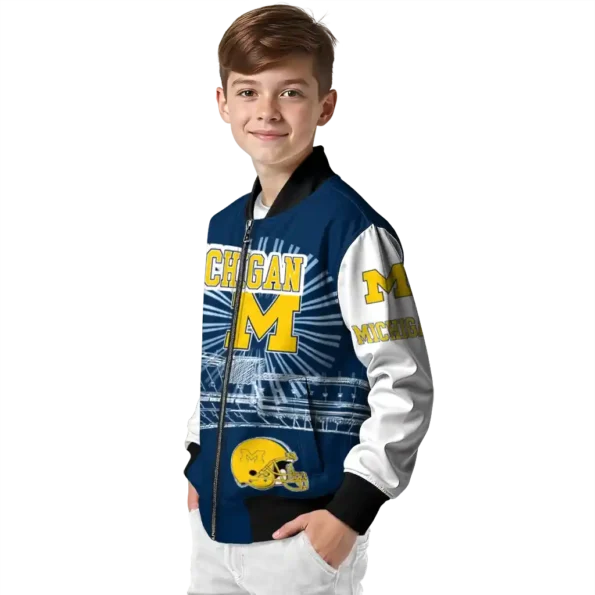 Michigan20Wolverines20NCAAZone Jacket 8 Bomber 12.webp