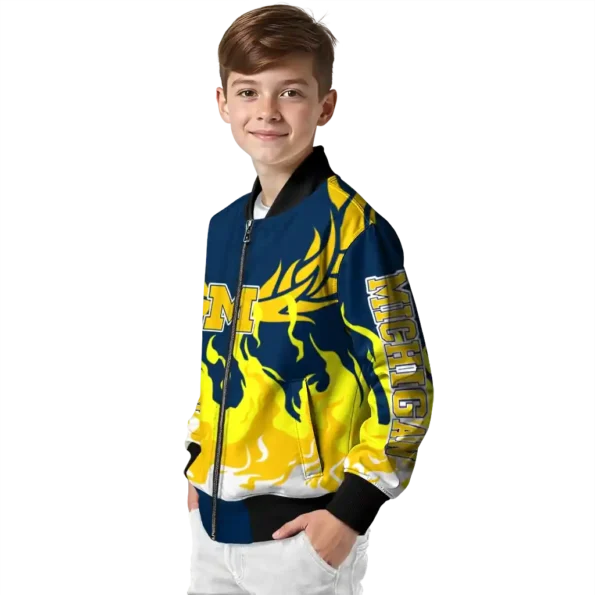 Michigan20Wolverines20NCAAZone Jacket 8 Bomber 7.webp