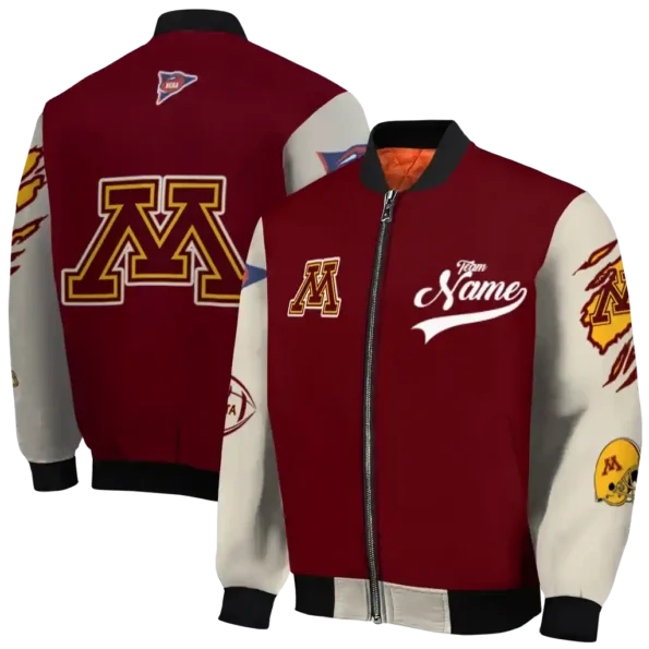 Minnesota20Golden20Gophers20NCAAZone Jacket 2 Bomber 2.webp