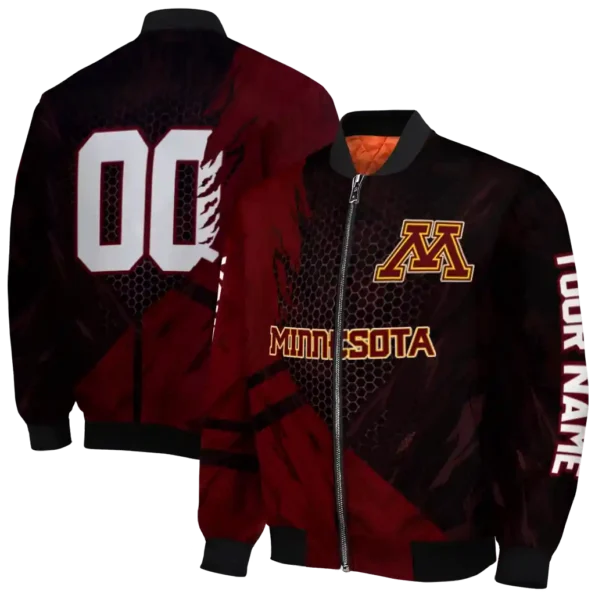 Minnesota20Golden20Gophers20NCAAZone Jacket 2 Bomber 5.webp