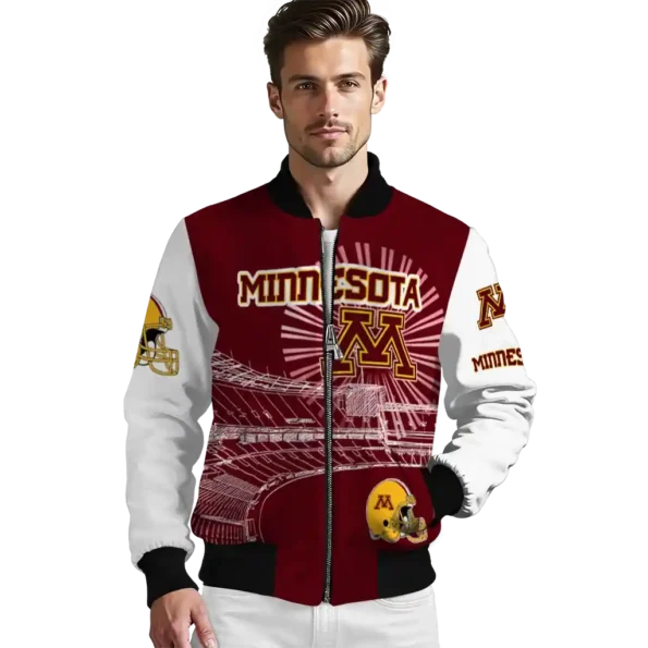 Minnesota20Golden20Gophers20NCAAZone Jacket 3 Bomber 12.webp