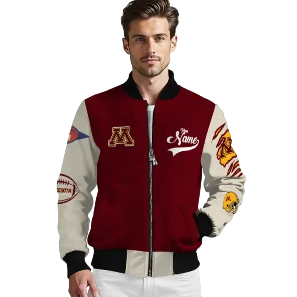 Minnesota20Golden20Gophers20NCAAZone Jacket 3 Bomber 2.webp