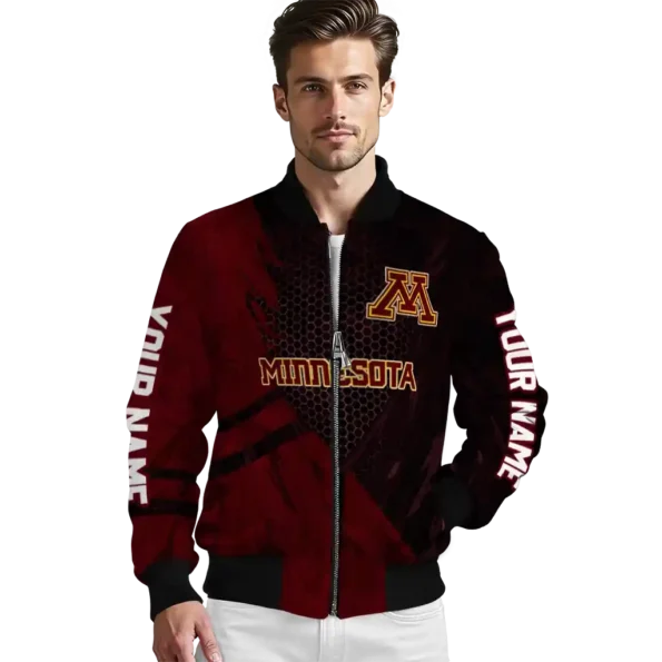 Minnesota20Golden20Gophers20NCAAZone Jacket 3 Bomber 5.webp