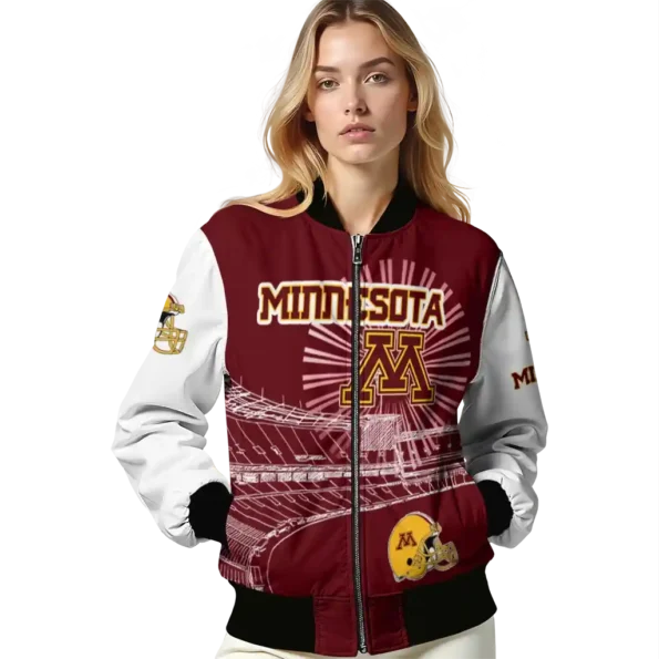 Minnesota20Golden20Gophers20NCAAZone Jacket 4 Bomber 12.webp