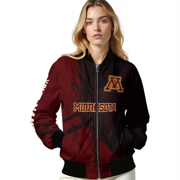 Minnesota20Golden20Gophers20NCAAZone Jacket 4 Bomber 5.webp