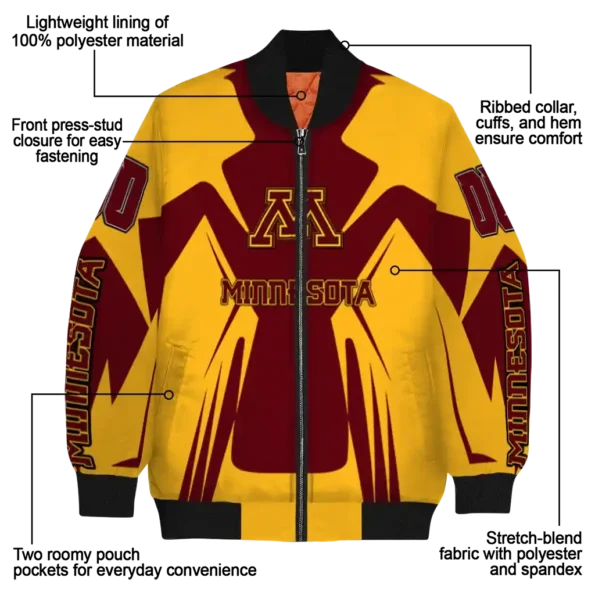 Minnesota20Golden20Gophers20NCAAZone Jacket 5 Bomber 1.webp