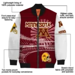 Minnesota20Golden20Gophers20NCAAZone Jacket 1 Bomber 12.webp