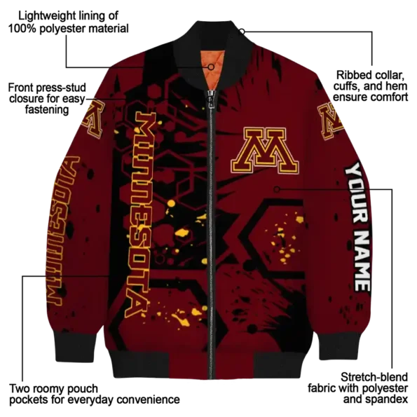 Minnesota20Golden20Gophers20NCAAZone Jacket 5 Bomber 14.webp