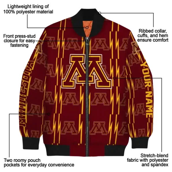 Minnesota20Golden20Gophers20NCAAZone Jacket 5 Bomber 15.webp