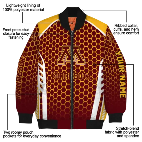Minnesota20Golden20Gophers20NCAAZone Jacket 5 Bomber 16.webp