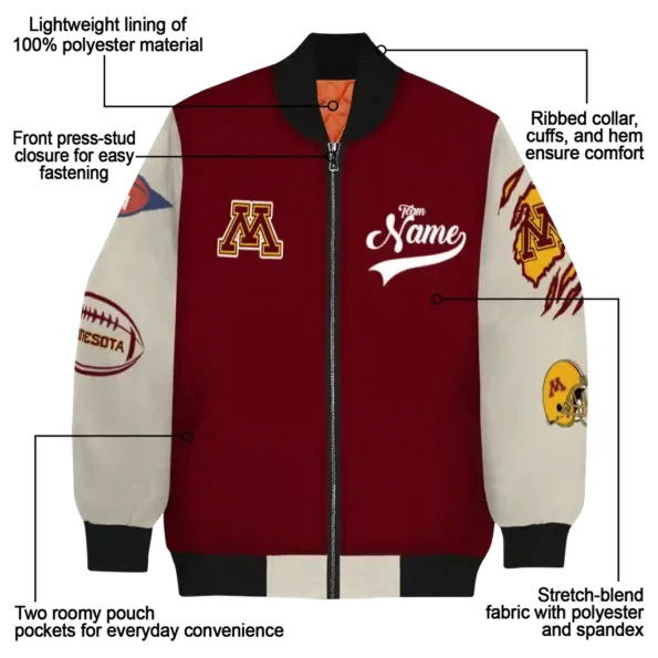 Minnesota20Golden20Gophers20NCAAZone Jacket 5 Bomber 2.webp