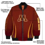 Minnesota20Golden20Gophers20NCAAZone Jacket 1 Bomber 4.webp