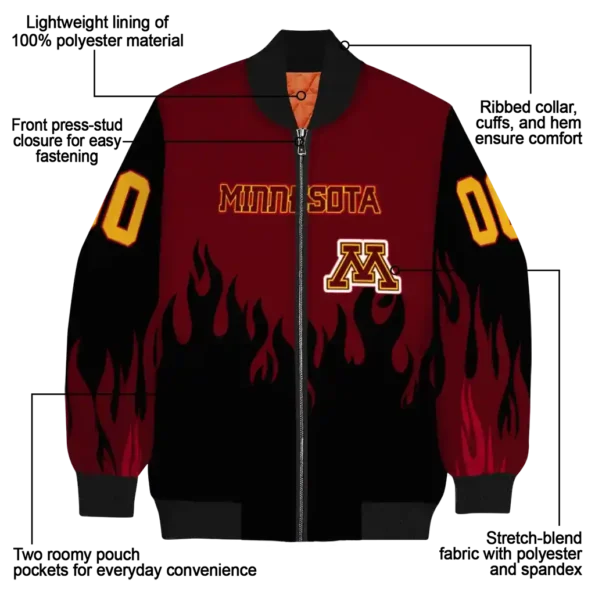 Minnesota20Golden20Gophers20NCAAZone Jacket 5 Bomber.webp
