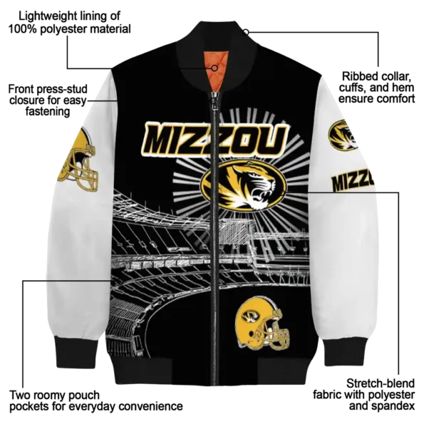 Missouri20Tigers20NCAAZone Jacket 5 Bomber 12.webp