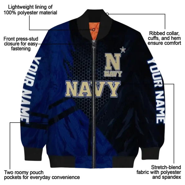 Navy20Midshipmen20NCAAZone Jacket 5 Bomber 5.webp