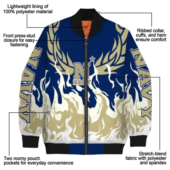 Navy20Midshipmen20NCAAZone Jacket 5 Bomber 7.webp
